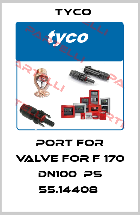 PORT FOR VALVE FOR F 170 DN100  PS 55.14408  TYCO
