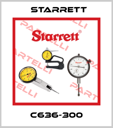 C636-300 Starrett