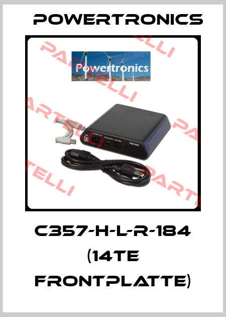 C357-H-L-R-184 (14TE Frontplatte) Powertronics