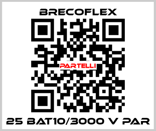 25 BAT10/3000 V PAR Brecoflex