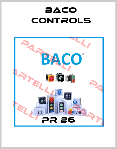 PR 26 Baco Controls