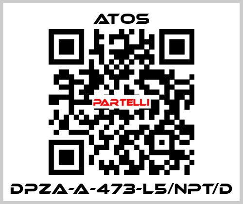 DPZA-A-473-L5/NPT/D Atos