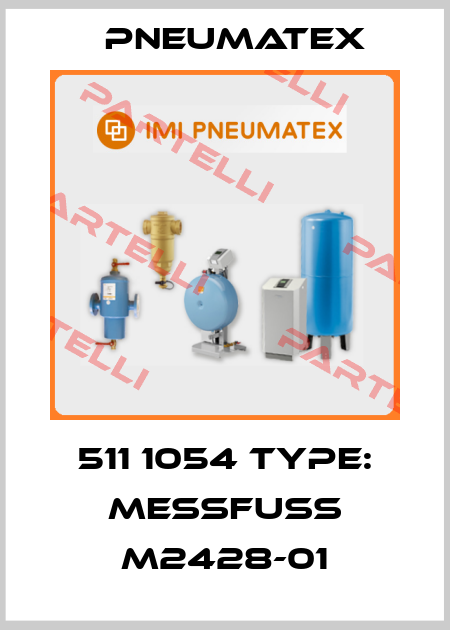 511 1054 Type: Messfuss M2428-01 PNEUMATEX