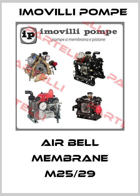 air bell membrane M25/29 Imovilli pompe