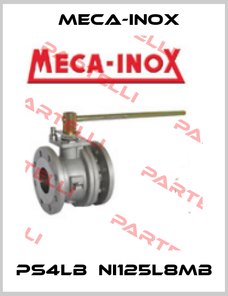 PS4LBСNI125L8MB Meca-Inox