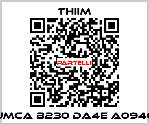 UMCA B230 DA4E A0940 Thiim