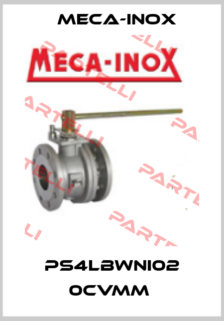 PS4LBWNI02 0CVMM  Meca-Inox