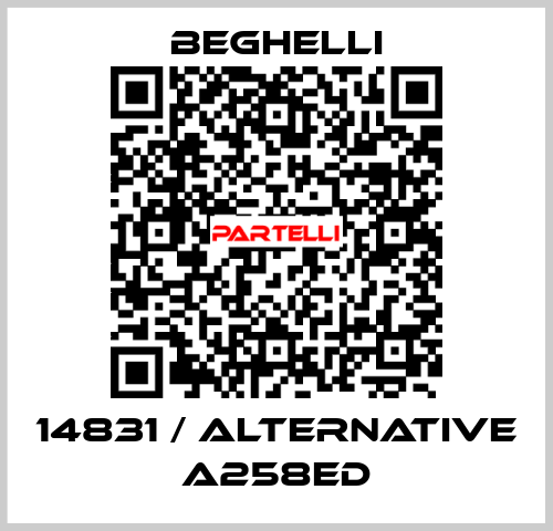 14831 / alternative A258ED Beghelli