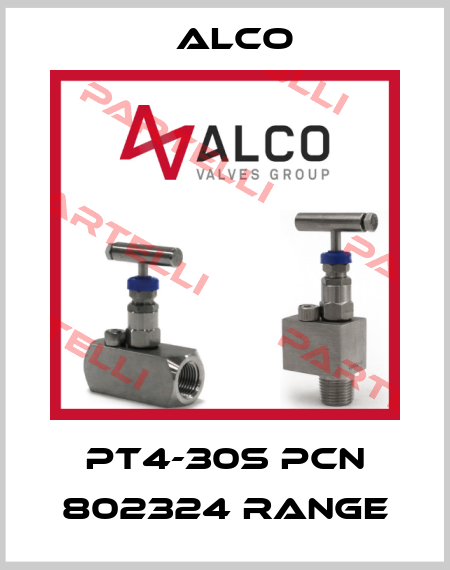 PT4-30S PCN 802324 RANGE Alco
