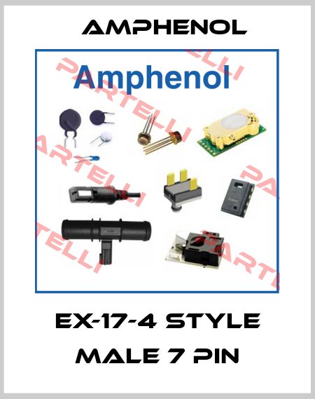 EX-17-4 STYLE MALE 7 PIN Amphenol