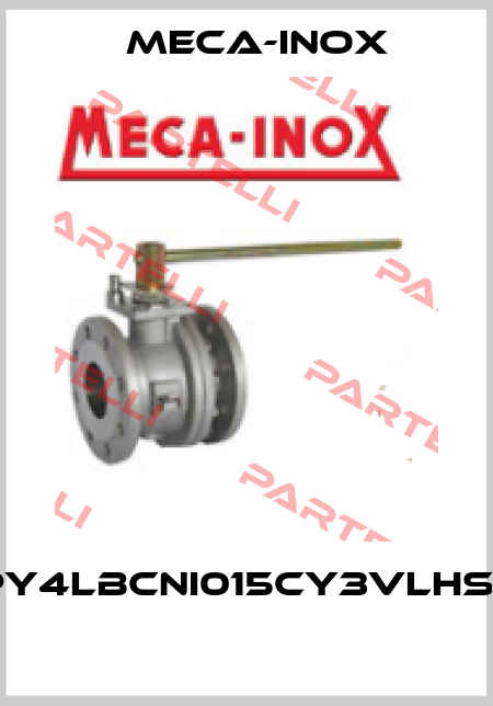 PY4LBCNI015CY3VLHSL  Meca-Inox