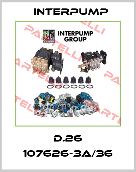 D.26 107626-3A/36 Interpump