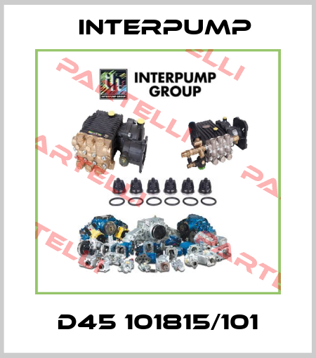 D45 101815/101 Interpump