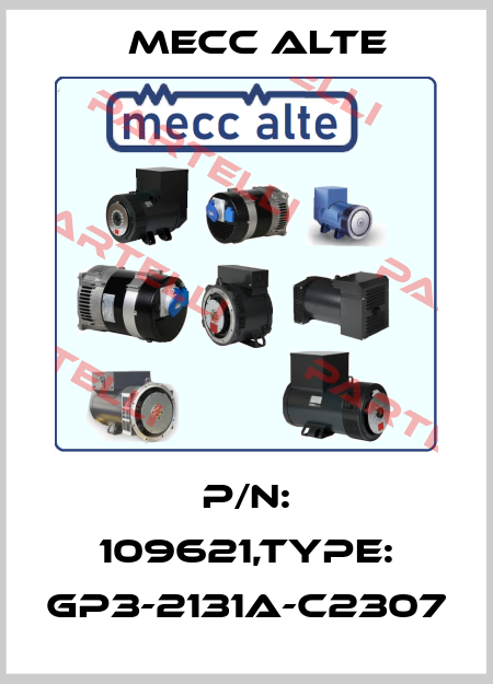 P/N: 109621,Type: GP3-2131A-C2307 Mecc Alte