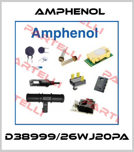 D38999/26WJ20PA Amphenol