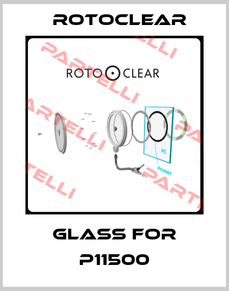 Glass for P11500 Rotoclear