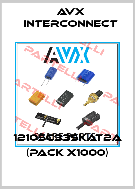 12105C335KAT2A (pack x1000) AVX INTERCONNECT