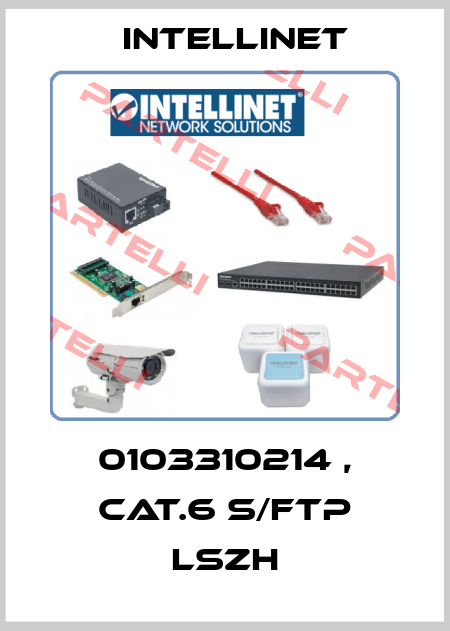 0103310214 , Cat.6 S/FTP LSZH Intellinet