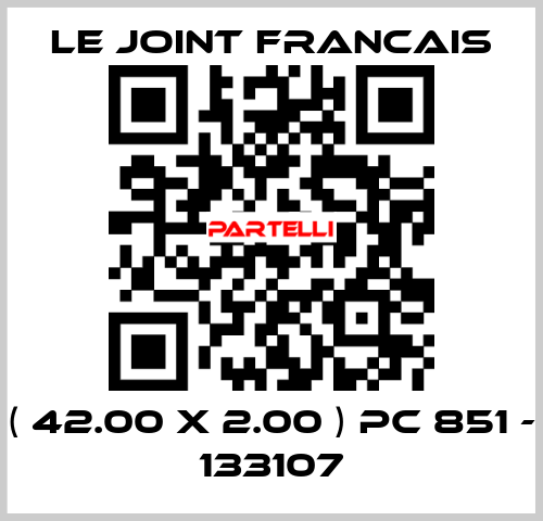 ( 42.00 X 2.00 ) PC 851 - 133107 LE JOINT FRANCAIS