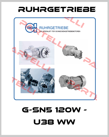 G-SN5 120W - U38 WW Ruhrgetriebe
