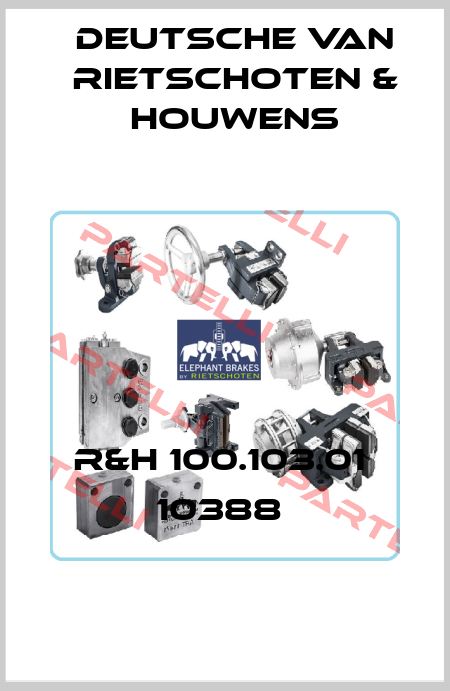 R&H 100.103.01  10388  Deutsche van Rietschoten & Houwens