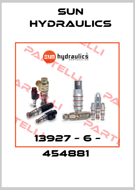 13927 – 6 – 454881  Sun Hydraulics