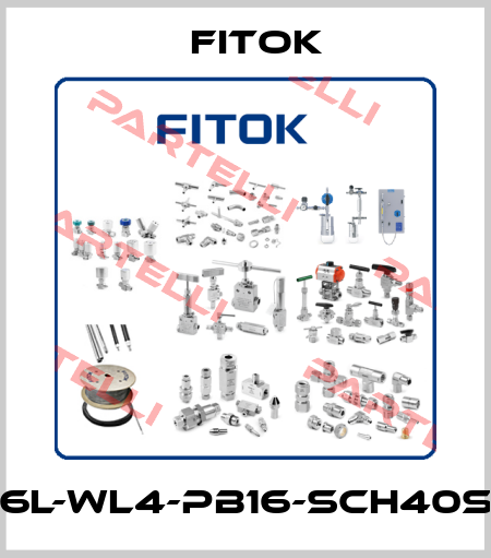 6L-WL4-PB16-SCH40S Fitok