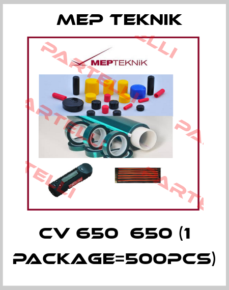 cv 650х650 (1 package=500pcs) Mep Teknik