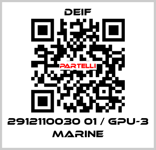 2912110030 01 / GPU-3 Marine Deif