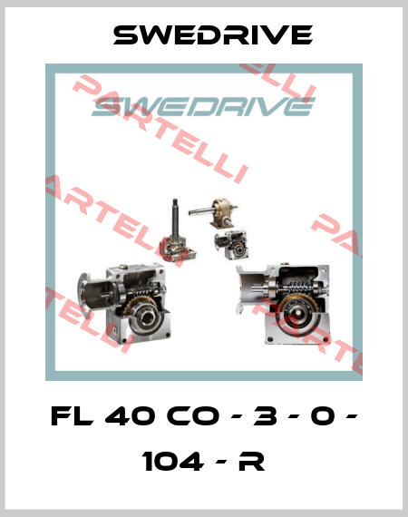 FL 40 CO - 3 - 0 - 104 - R Swedrive