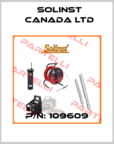 P/N: 109609 Solinst Canada Ltd