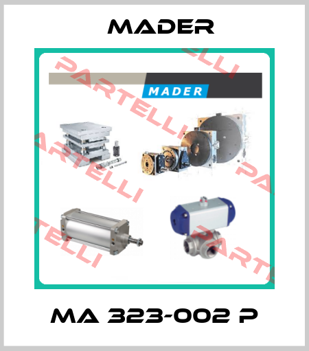MA 323-002 P Mader