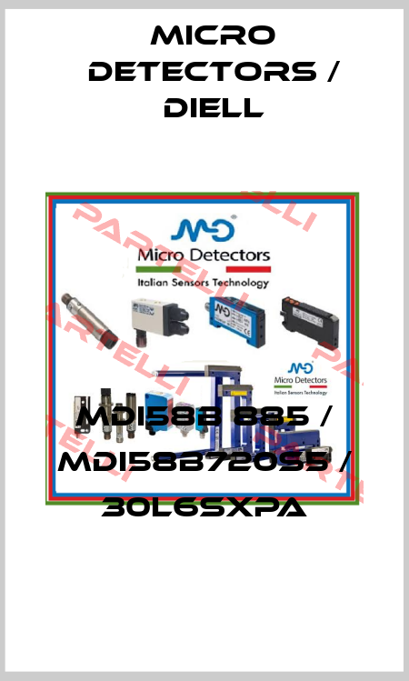MDI58B 885 / MDI58B720S5 / 30L6SXPA
 Micro Detectors / Diell