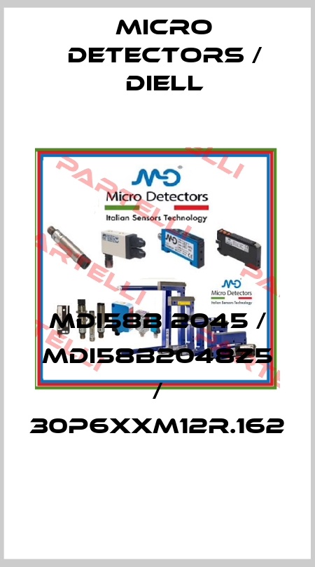MDI58B 2045 / MDI58B2048Z5 / 30P6XXM12R.162
 Micro Detectors / Diell