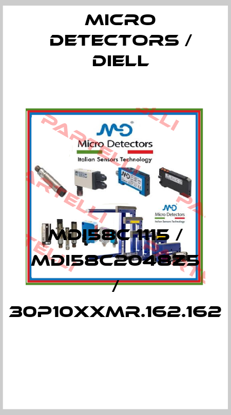 MDI58C 1115 / MDI58C2048Z5 / 30P10XXMR.162.162
 Micro Detectors / Diell