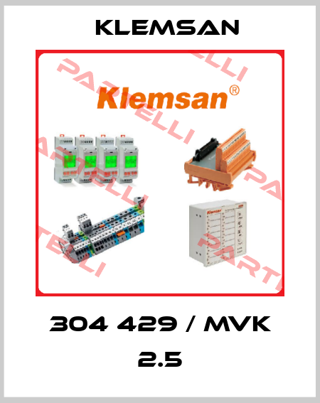 304 429 / MVK 2.5 Klemsan