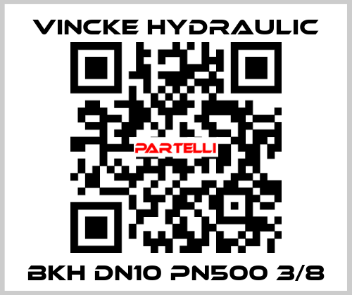 BKH DN10 PN500 3/8 VINCKE HYDRAULIC