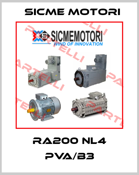 RA200 NL4 PVA/B3 Sicme Motori