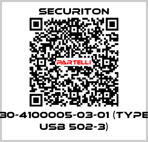 30-4100005-03-01 (Type USB 502-3) Securiton