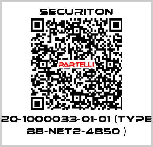 20-1000033-01-01 (Type B8-NET2-4850 ) Securiton