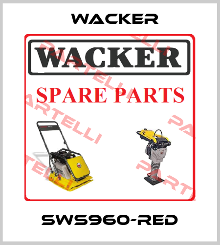 SWS960-RED Wacker