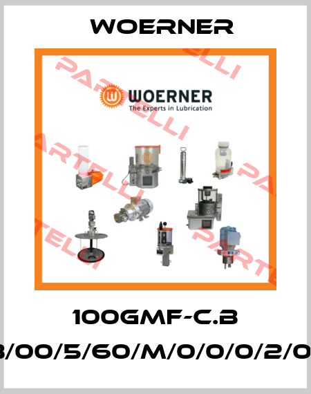 100GMF-C.B (GMF-C.B/00/5/60/M/0/0/0/2/0/0/V/7/0) Woerner