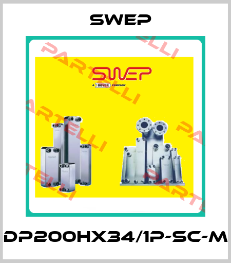 DP200Hx34/1P-SC-M Swep