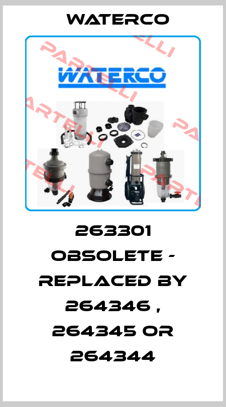 263301 OBSOLETE - REPLACED BY 264346 , 264345 or 264344 Waterco