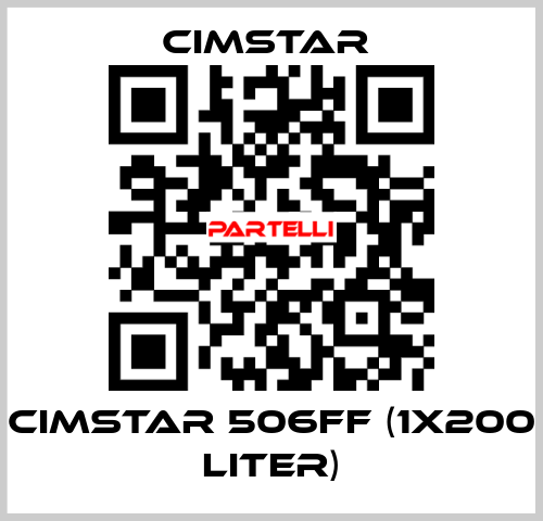 Cimstar 506FF (1x200 liter) Cimstar 