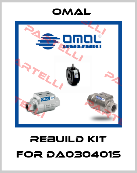 Rebuild kit for DA030401S Omal