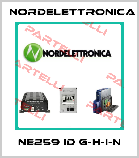 NE259 ID G-H-I-N Nordelettronica