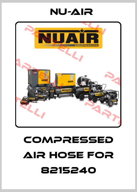 Compressed air hose for 8215240 Nu-Air
