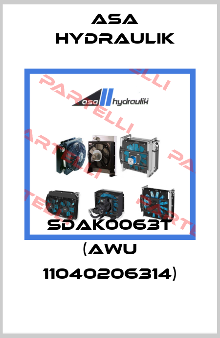 SDAK0063T (AWU 11040206314) ASA Hydraulik