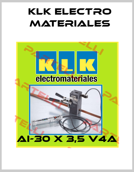 AI-30 x 3,5 V4A KLK ELECTRO MATERIALES